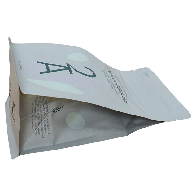 Hitze versiegelte innovative Papierblockboden -Reißverpackung für Tee
