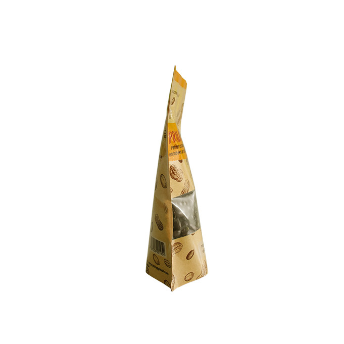 Gravure Printing Bunte Kraftpapier Stand -up -Spritzbeutel für Erdnuss