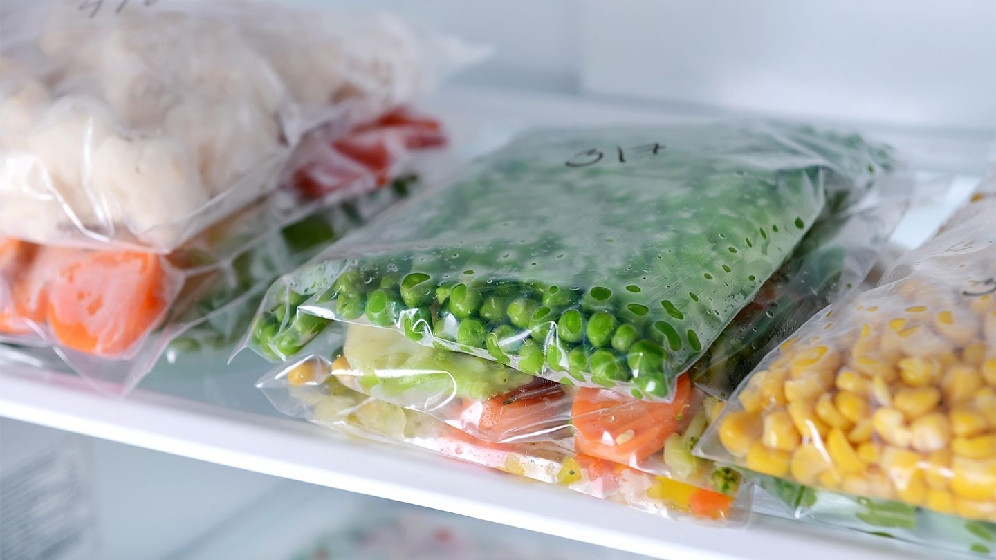 Was sind die üblicherweise verwendeten gefrorenen Lebensmittelverpackungen?