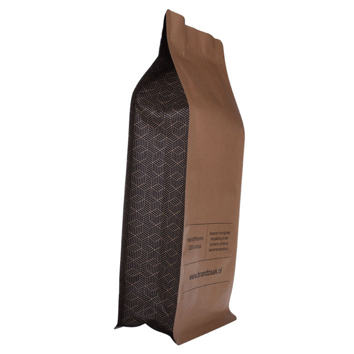 Laminat kompostierbare umweltfreundliche Einzelhandelsbeutel mit Druckschock für Kaffeeverpackung