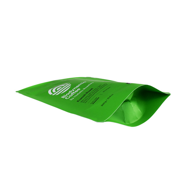 Mattdruck personalisiertes Logo nachhaltiger Stand -up -Reißverpackungs -Lebensmittelindustrie