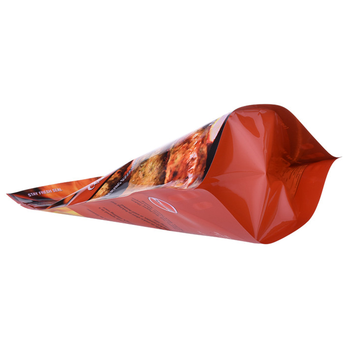Recycelter Standup nachhaltiger Bereitverpackung mit Reißverpackung gedruckt