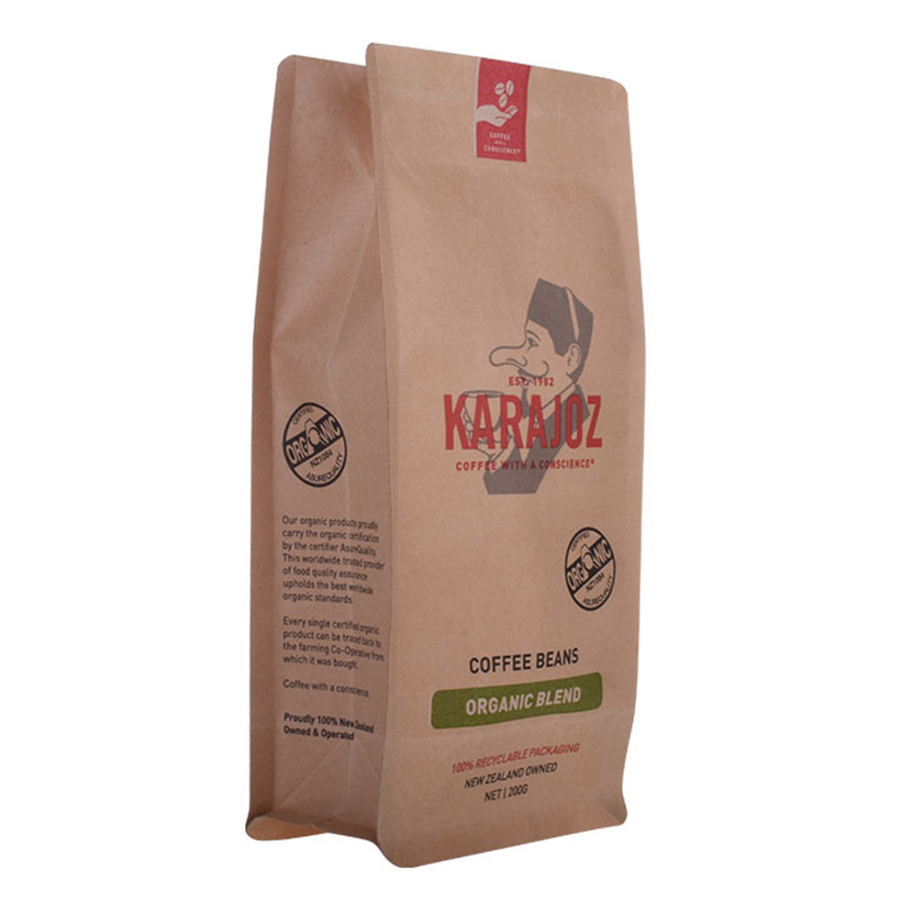 Umweltfreundlicher kompostierbarer Maisstärke-Kaffeebeutel Kraft-Großhandel