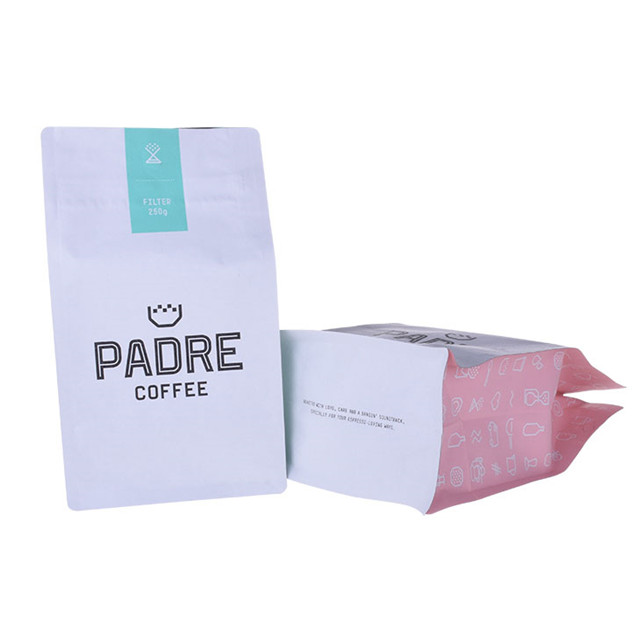 Customized Logo wiederverschließbare Kaffeetaschen mit Ventil