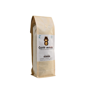 Neues Design laminiertes Material Biologisch abbaubar Kraftpapier Flachboden für Kaffeeverpackungen