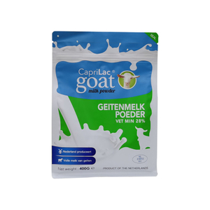 Customized Logo Flat Bottom Milk Pulver Tock Beutel Großhandel