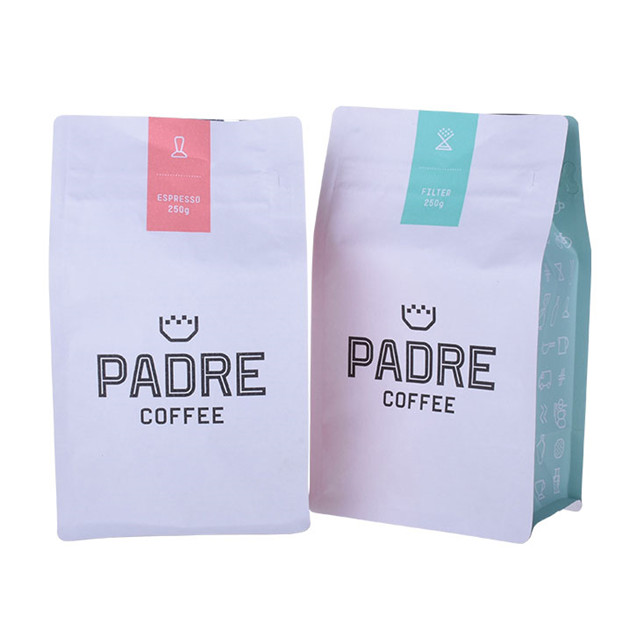 Customized Logo wiederverschließbare Kaffeetaschen mit Ventil