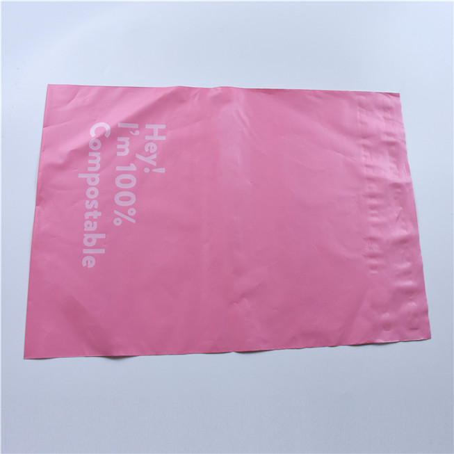 Fabrikversorgung Customized Print Realabelele Biologisch abbaubare PBAT PLA -Versandverpackung