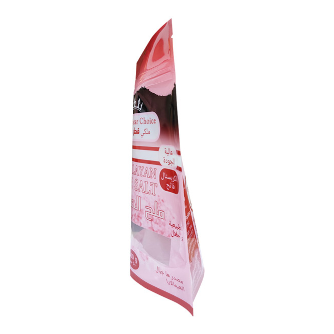 Benutzerdefinierte gedruckte Gloss Finish Plastik Flexible Verpackung Druckschock -Top -Beutelbeutel
